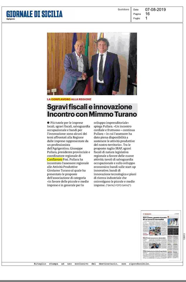 Rassegna Stampa 07-08-2019